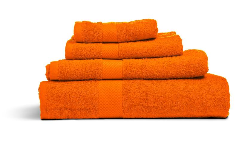 Queen Anne Frottéhandduk Orange 50x70cm at lavanille