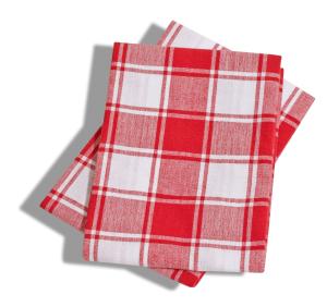 Queen Anne Kökshanddukar 2-Pack Röd 45x65cm