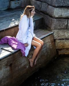 Queen Anne Sparock Vit L/XL