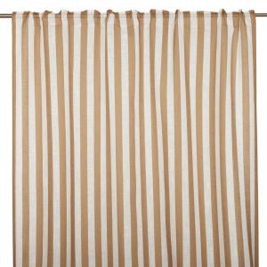 Randig Gardin Fondaco Disa Havregul 135x280cm 2-Pack