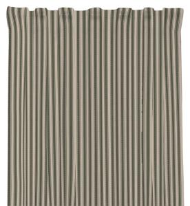 Randig Gardin Redlunds Anna Mörkgrön 140x250cm 2-Pack
