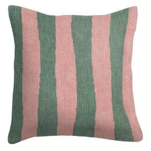 Randigt Kuddfodral Ekelund Vilma Rosa 40x40cm