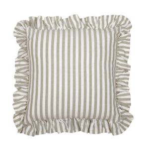 Randigt Kuddfodral Svea Lindgrön 45x45cm Fondaco