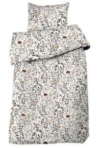 Blommigt Påslakanset Cecilia Beige 150x210cm Redlunds