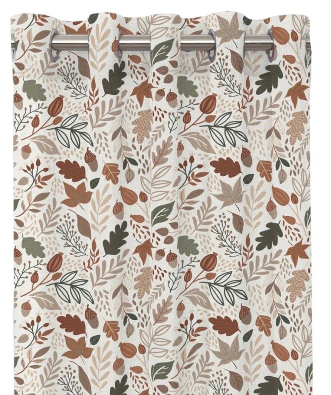 Redlunds Ekbacken Öljettlängder Beige 2-Pack 140x240cm at lavanille