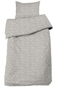 Påslakanset Blommigt Spjälsäng Ester Beige/Grön 100x130cm Redlunds