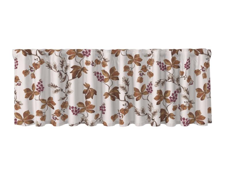 Redlunds Ingrid Gardinkappa Ecru/Ocra 50x250cm at lavanille