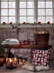 Redlunds Sunne Kuddfodral Röd 45x45cm