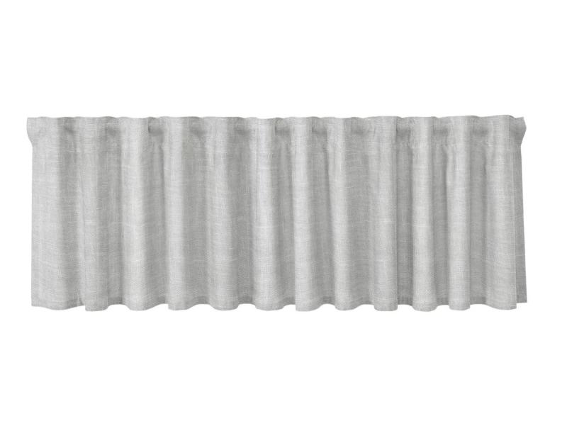 Gardinkappa Ljusgrå Redlunds Linn 50x250cm at lavanille
