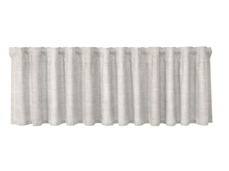 Gardinkappa Offwhite Redlunds Linn 50x250cm at lavanille