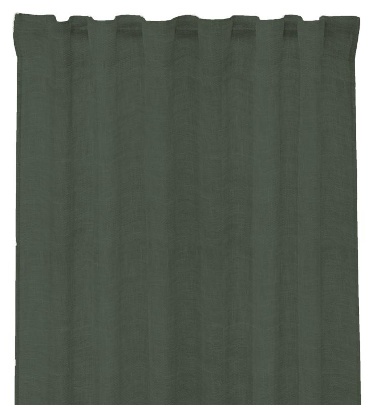 Linnegardin Mörkgrön Redlunds Linn 2-Pack 140x250cm at lavanille