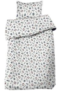 Påslakanset Vit Redlunds Maritim 150x210cm