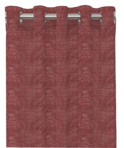 Öljettgardin Vinröd 2-Pack Redlunds Noah 140x240cm