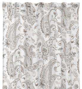 Beige Gardin 2-Pack Redlunds Paisley 140x250cm