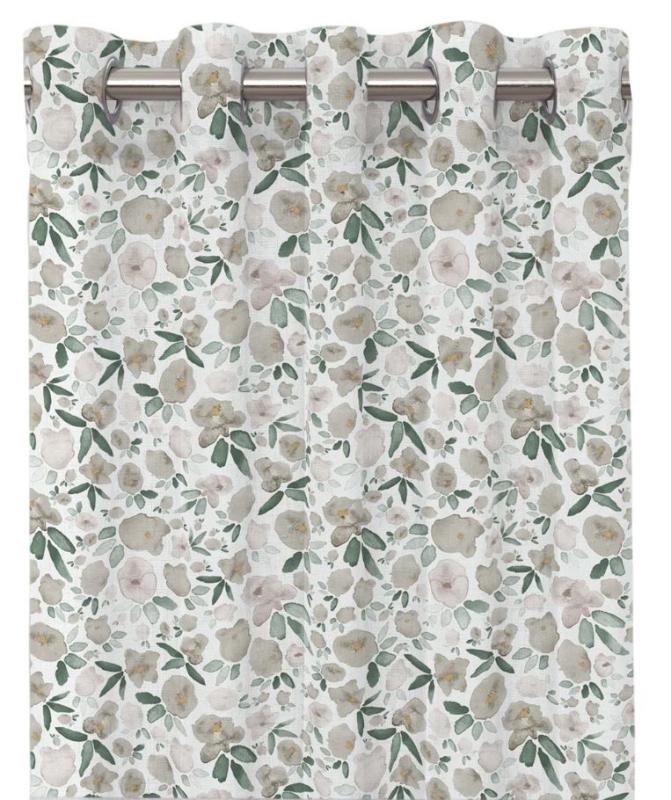 Öljettgardin Beige Redlunds Saga 2-Pack 140x240cm at lavanille