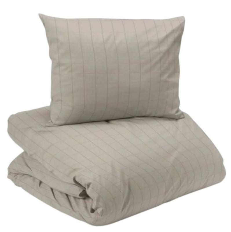 Satin Påslakan Sand Redlunds Square Satin 150x210cm at lavanille