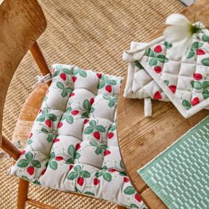 Stolsdyna Somrigt Vit 40x40cm Redlunds