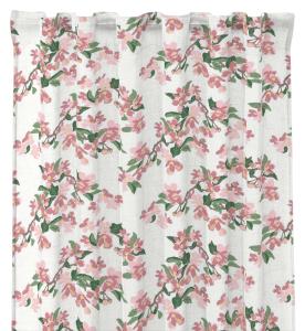 Mönstrad Gardin Rosa Redlunds Elsie 2-Pack 140x250cm