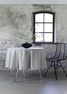 Rund Duk Eden Offwhite Ø180cm Fondaco