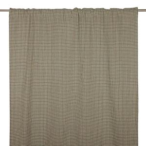 Rutig Gardin Fondaco Mette Grön 120x250cm 2-Pack