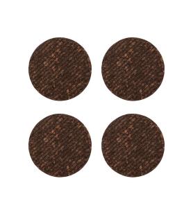 Sagaform Dante Glasunderlägg Brun 4-Pack