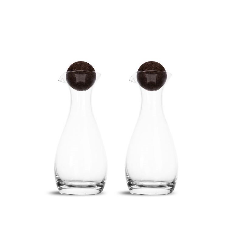 Sagaform Nature Olja/Vinägerflaska Med Korkkula 2-pack at lavanille