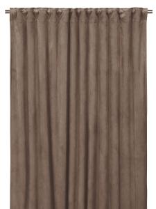 Sammetsgardin Estelle Nougat 2-Pack 135x280cm Svanefors