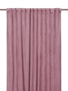 Sammetsgardin Estelle Rosa 2-Pack 135x280cm Svanefors