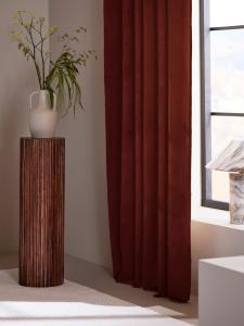 Sammetsgardin Estelle Rost 2-Pack 135x280cm Svanefors