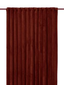 Sammetsgardin Estelle Rost 2-Pack 135x280cm Svanefors