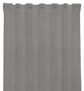Sammetsgardin Redlunds Grå 140x260cm 2-Pack