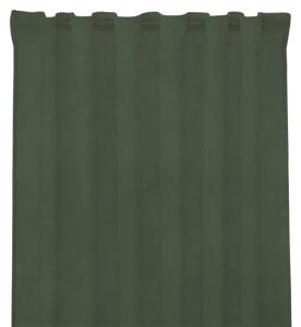 Sammetsgardin Redlunds Grön 140x260cm 2-Pack