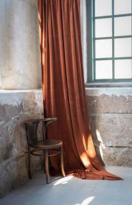 Sammetsgardin Rost Fondaco 2-Pack Esther 135x250cm