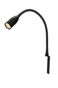 Sänglampa Sensilo Svart Aneta Lighting