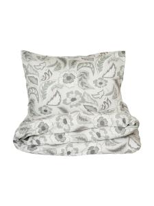 Satin Påslakanset Paisley Gillanda Beige 150x210cm Kosta Linnewäfveri