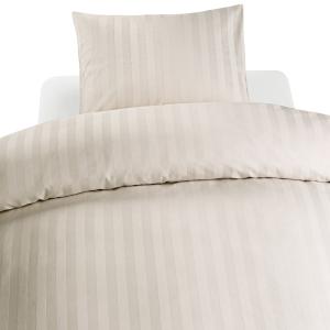 Satin Påslakanset Champagne 150x210cm Borganäs of Sweden