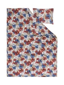 Satin Påslakanset Kosta Linnewäfveri Brene Vinröd 150x210cm