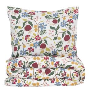 Satin Påslakanset Kosta Linnewäfveri Grinstad Multi 150x210cm