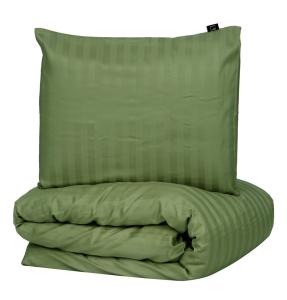 Satin Påslakanset Kosta Linnewäfveri London Grön 150x210cm