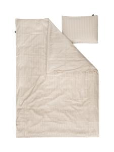Satin Påslakanset Kosta Linnewäfveri London Sand 150x210cm