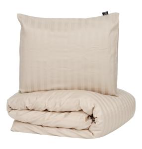 Satin Påslakanset Kosta Linnewäfveri London Sand 150x210cm