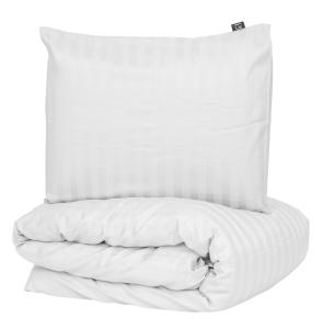 Satin Påslakanset Kosta Linnewäfveri London Vit 150x210cm
