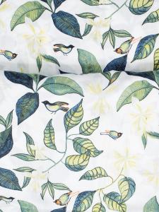 Satin Påslakanset Kosta Linnewäfveri Stale Vit 150x210cm