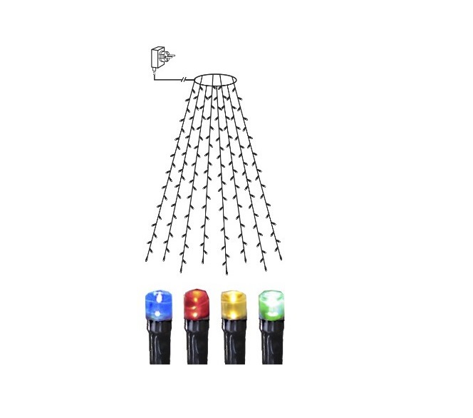 Star Trading Julgransslinga Utomhus Multi Serie LED 2m at lavanille