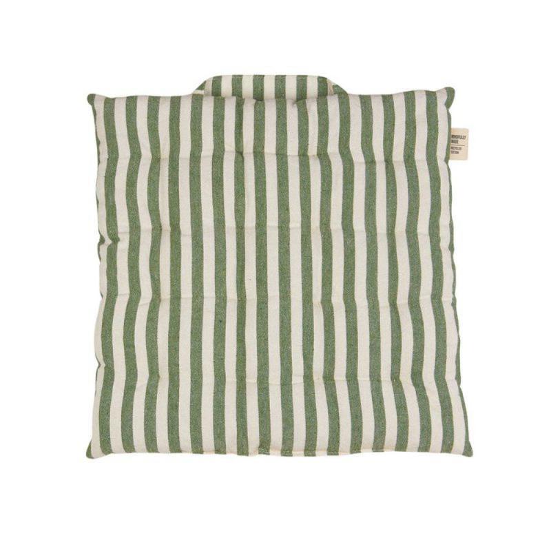 Stolsdyna Grön Fondaco Svea 38x38cm at lavanille