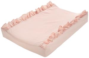 Skötbäddsöverdrag Rosa Borganäs of Sweden Volang 50x70cm