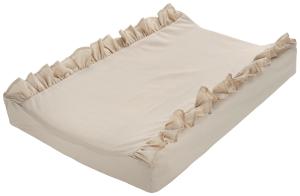 Skötbäddsöverdrag Sand Borganäs of Sweden Volang 50x70cm