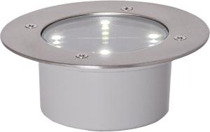Solcellslampa Spotlight Decklight LED Silver Star Trading