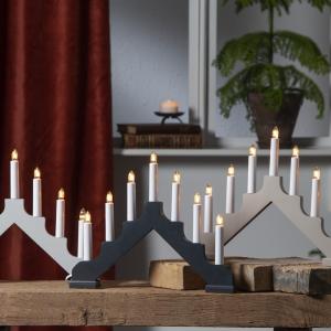 Star Trading Ada Adventsljusstake Grafitgrå