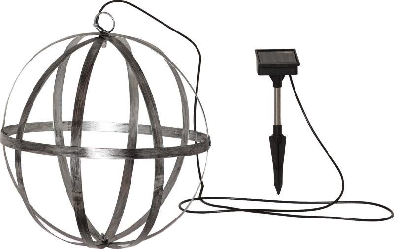 Star Trading Astri Solcellsdekorationen Silver 30cm at lavanille